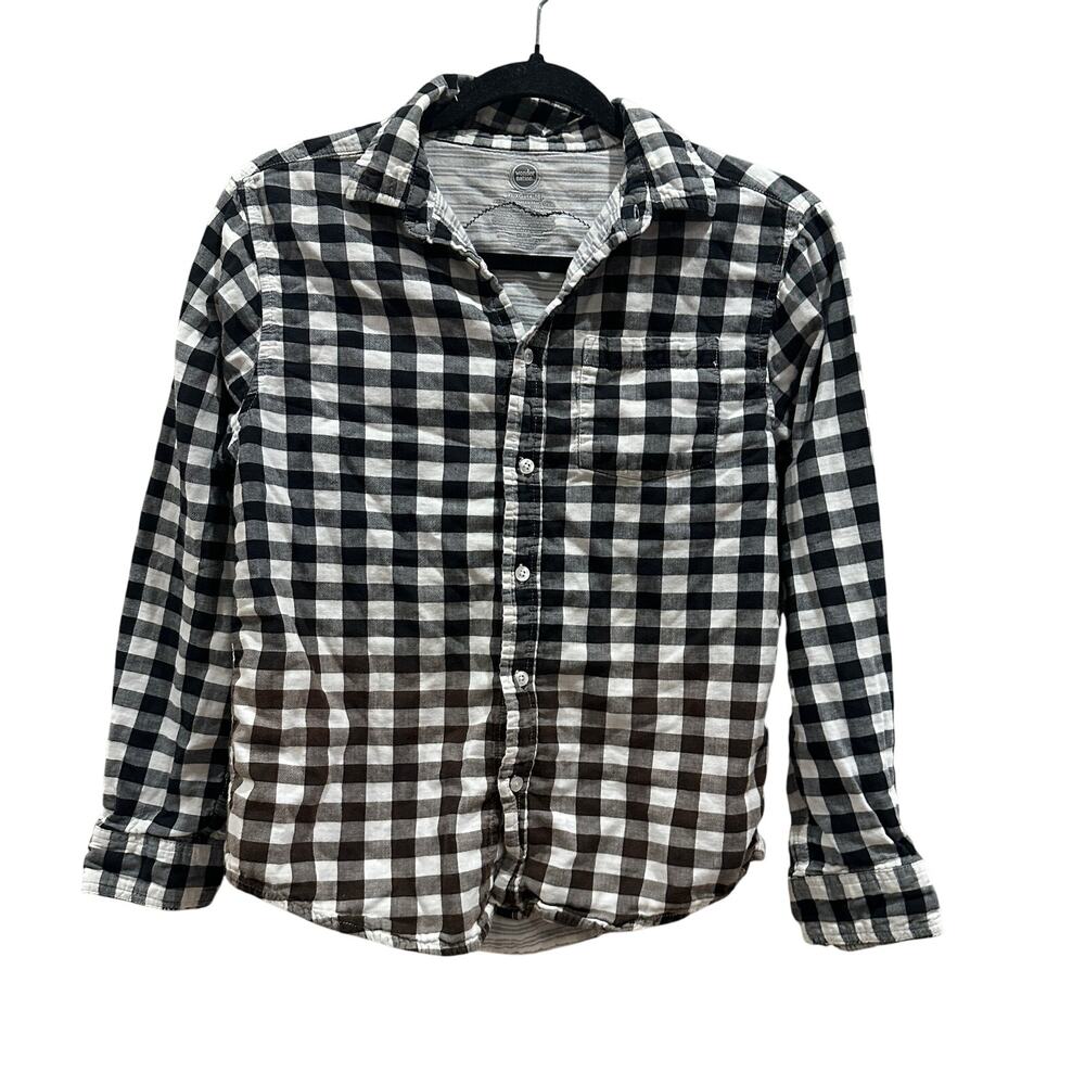 I Am Groot Plaid Flannel Button Down Shirt Kids XL Unique Guardians the Galaxy - Picture 3 of 5